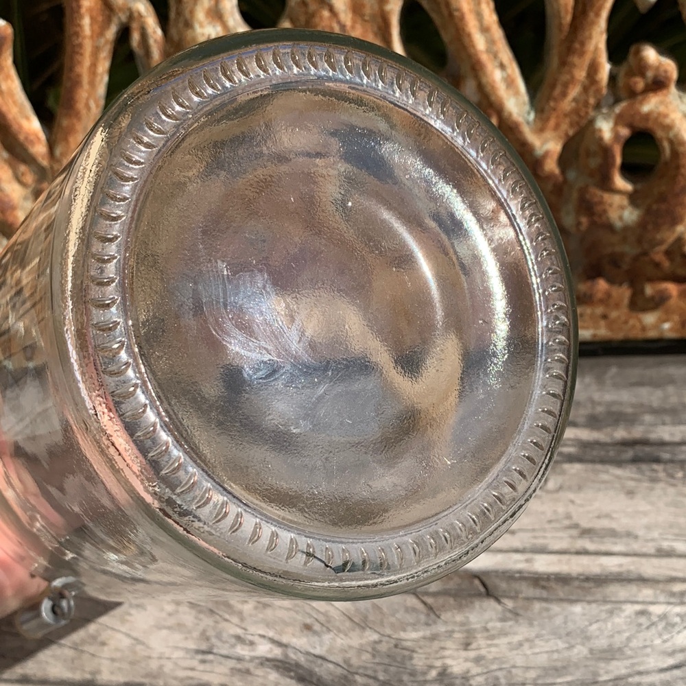 Glass Lantern Vase with Rope Handle - Clear Glass - Picture 8 of 11